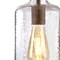Westinghouse Pendant 60W Mini Carmen Barnwood Clear, Textured Glass 6371300 - alternate 4
